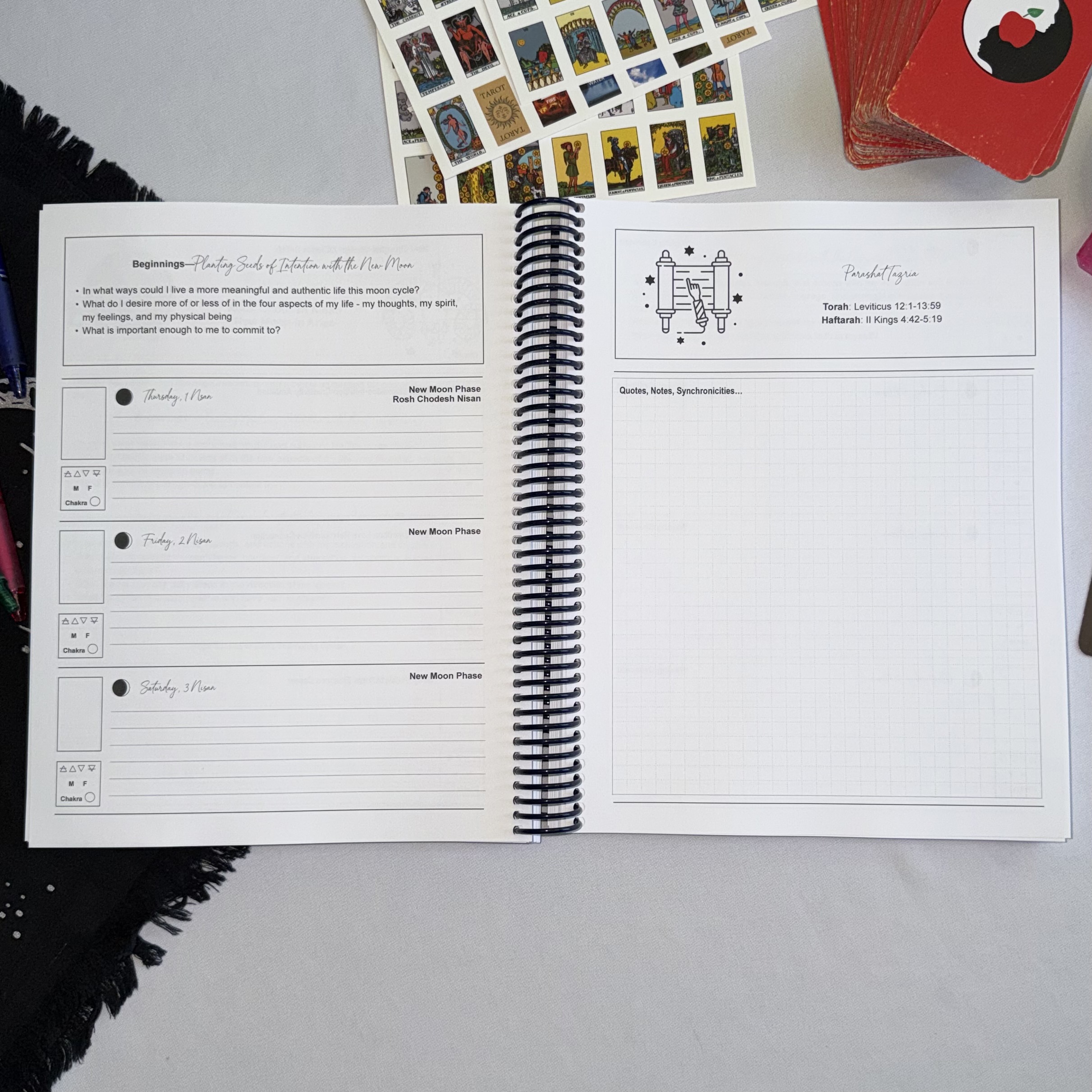 Rosh Chodesh Journaling Planner 5787 - Image 7
